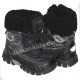 Детские термоботинки SUPER GEAR А 8368 (черные)